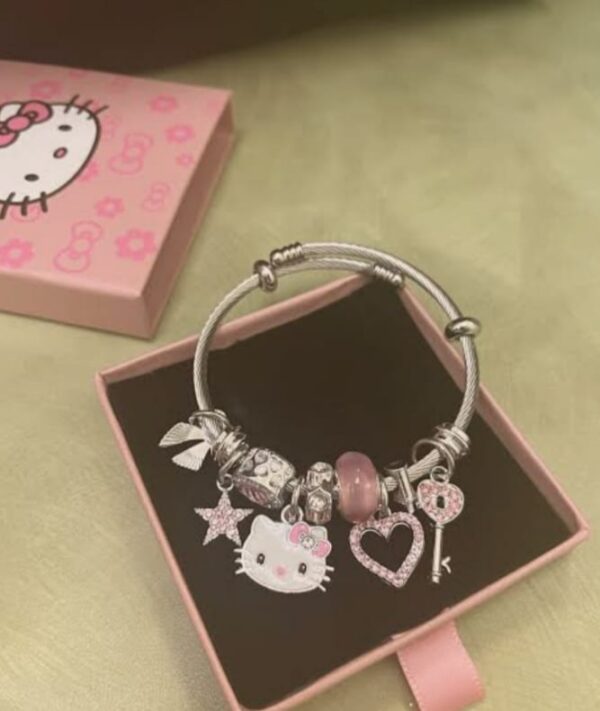 PULSERA PANDORA HELLO KITTY