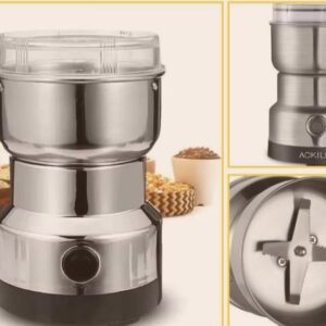 Moledor eléctrico de café y cereales